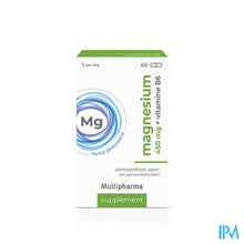 Load image into Gallery viewer, Mph Magnesium 450mg + Vit B6 6mg Caps 60
