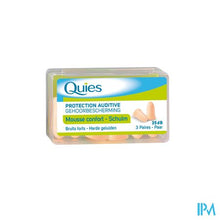 Afbeelding in Gallery-weergave laden, Quies Oordoppen Schuim Huidskleur 3 Paar
