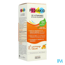 Load image into Gallery viewer, Pediakid 22 Vitamines &amp; Oligo Elements Fl 125ml
