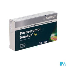 Load image into Gallery viewer, Paracetamol 1g Sandoz Tabl 10
