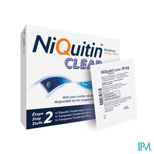 Niquitin Clear Patches 14 X 14mg