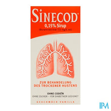 Afbeelding in Gallery-weergave laden, Sinecod 0,15% Siroop 200ml
