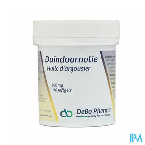 Duindoorn Olie Softgel 180x500mg Deba