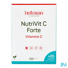 Afbeelding in Gallery-weergave laden, Nutrivit C Forte V-caps 100+20 Gratis Nutrisan
