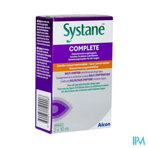 Systane Complete Oogdrup. Z/conserv. Twinpk 2x10ml