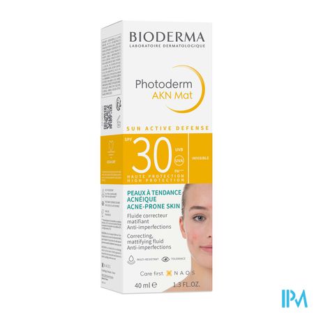 Bioderma Photoderm Akn Mat Spf30 Fluide Nf 40ml