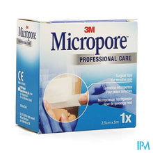 Charger l'image dans la galerie, Micropore 3m Tape Refill 25,0mmx5m Rol 1 1530p-1s
