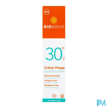 Load image into Gallery viewer, Biosolis Creme Visage Ip30 50ml
