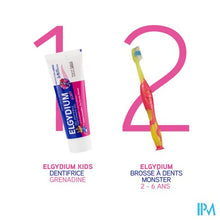 Charger l'image dans la galerie, Elgydium Kids Tandpasta Grenadine Tube 50ml
