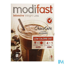 Afbeelding in Gallery-weergave laden, Modifast Intensive Choco Flavoured Milkshake 8x55g
