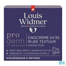 Afbeelding in Gallery-weergave laden, Widmer Proderm Dagcreme Uv 30 Rijke Textuur Zonder Parfum 50ml
