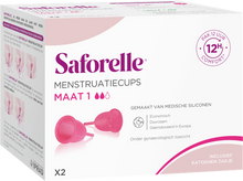 Afbeelding in Gallery-weergave laden, Saforelle Cup Protect Menstruatie Cups T1 Nieuw
