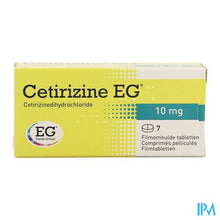Afbeelding in Gallery-weergave laden, Cetirizine EG           Tabl 7X10Mg
