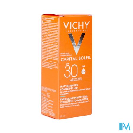 Vichy Cap Sol Ip30 Gezichtscr Dry Touch 50ml