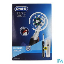Charger l'image dans la galerie, Oral-b Pro 2500 Black Borstel Crossact+travel Case

