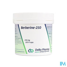 Afbeelding in Gallery-weergave laden, Berberine 250mg V-caps 120 Deba
