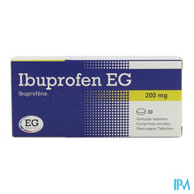 Afbeelding in Gallery-weergave laden, Ibuprofen EG 200 Mg Omhulde Tabl  30 X 200 Mg

