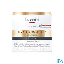 Afbeelding in Gallery-weergave laden, Eucerin Hyaluron Filler+elast. Nacht Cr 50ml

