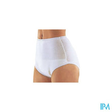 Charger l'image dans la galerie, Suprima 1245 Slip Tricot Pu Kruis Unisex Wit T44
