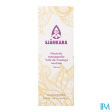 Afbeelding in Gallery-weergave laden, Sjankara Massageolie Neutraal 100ml
