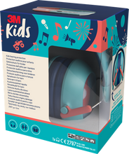 Load image into Gallery viewer, 3m Kids Plus Gehoorbesch. Oorkap Kind Groenblauw
