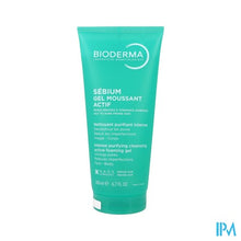 Afbeelding in Gallery-weergave laden, Bioderma Sebium Gel Moussant Actif Tube 200ml
