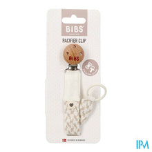Charger l'image dans la galerie, Bibs Fopspeenketting Braided Ivory&amp;vanilla
