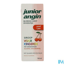 Afbeelding in Gallery-weergave laden, Junior Angin Siroop 150ml
