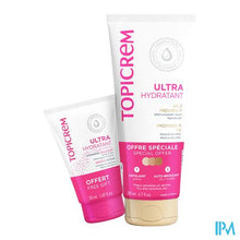Afbeelding in Gallery-weergave laden, Topicrem Um Geleid.gebruin.melk 200ml+peeling 50ml
