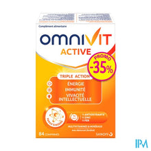 Charger l'image dans la galerie, Omnivit Active 40Mg             Comp 84 Promo -35%
