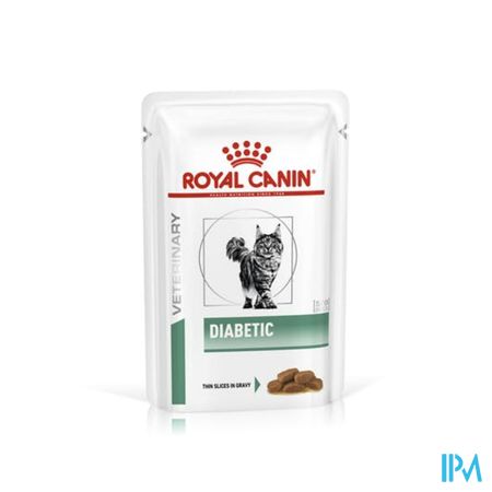 Royal Canin Cat Diabetic Pouch Wet 12x85g