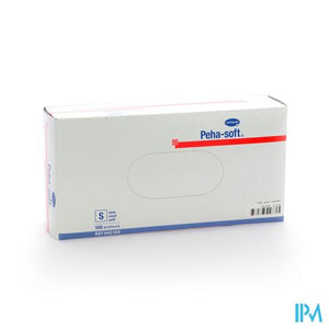 Peha Soft Handschoen Latex N/st +pdr S 100 9421509