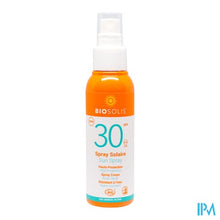 Afbeelding in Gallery-weergave laden, Biosolis Zonne Spray Ip30 100ml Nf
