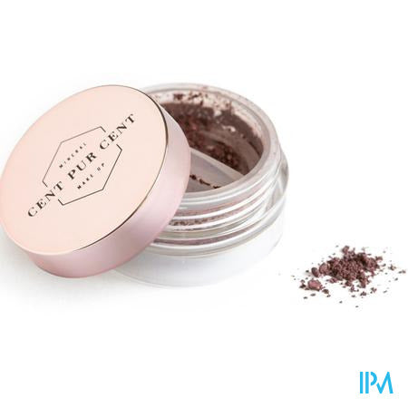 Cent Pur Cent Losse Minerale Shadow Chocolat 2g