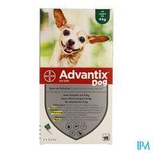 Load image into Gallery viewer, Advantix 40/ 200 Honden < 4kg Fl 4x0,4ml
