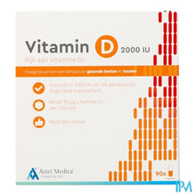 Afbeelding in Gallery-weergave laden, Astel Vitamin D 2000iu Caps 90
