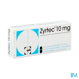 Zyrtec 10mg Filmomh Tabl 20 X 10mg