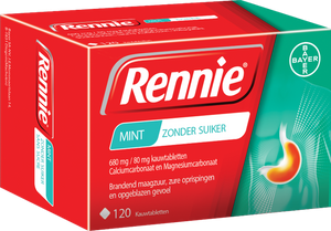 Rennie Zonder Suiker Pastilles 120