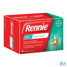 Afbeelding in Gallery-weergave laden, Rennie Zonder Suiker Pastilles 120
