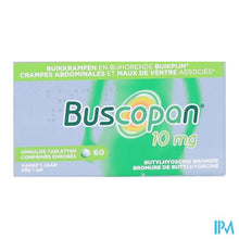 Load image into Gallery viewer, Buscopan 10mg Pi Pharma Omhulde Tabl 60
