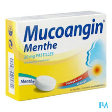 Load image into Gallery viewer, Mucoangin Munt Zuigtabletten 30x20mg
