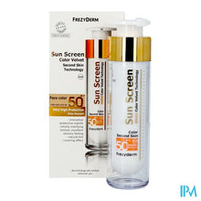 Afbeelding in Gallery-weergave laden, Frezyderm Sunscreen Velvet Color Face Spf50+50ml
