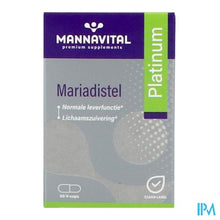 Charger l'image dans la galerie, Mannavital Mariadistel Platinum V-caps 60
