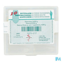 Afbeelding in Gallery-weergave laden, Glycerine Suppo Volw 10 Fag
