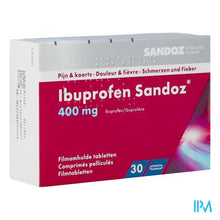 Afbeelding in Gallery-weergave laden, Ibuprofen Sandoz 400mg Comp Pell 30x400mg

