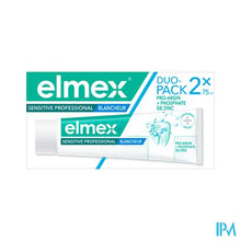 Afbeelding in Gallery-weergave laden, Elmex Sensitive Pro.whitening Tandpasta 2x75ml Nf
