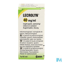Afbeelding in Gallery-weergave laden, Lecrolyn 40mg/ml Oogdruppels 10ml
