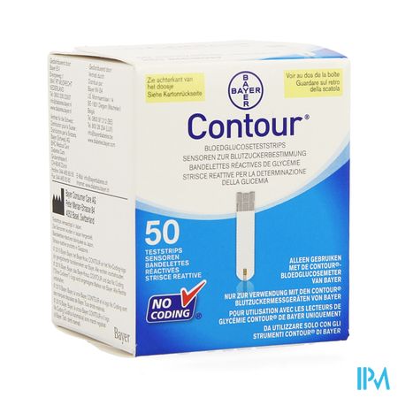 Ascencia Contour Teststrips 50