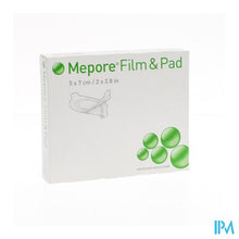 Load image into Gallery viewer, Mepore Film + Pad Oval 5x 7cm 5 275310
