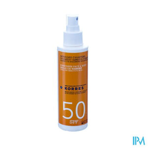 Korres Ks Sun Spray Yogourt Ip50 150ml